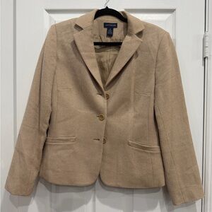 Ann Taylor Beige Women's Suit Jacket